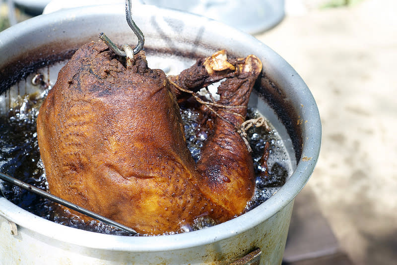 Deep fried turkey on Food52