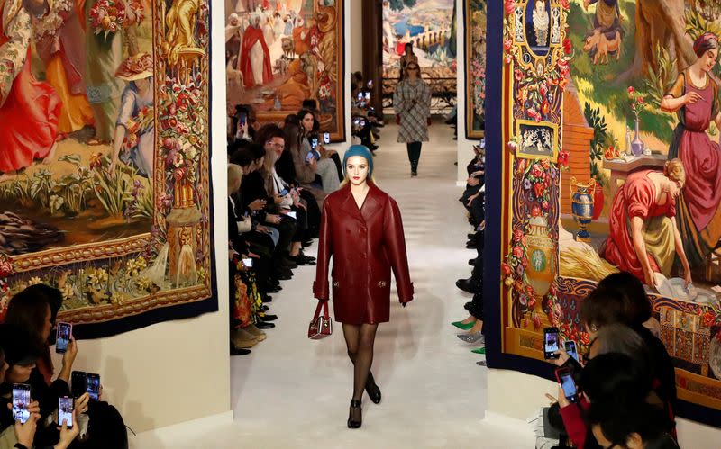 Lanvin collection show at Paris Fashion Week