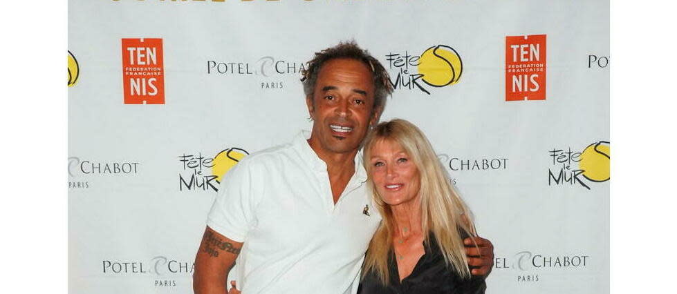 Yannick Noah et Isabelle Camus, ici en 2019, ont été en couple pendant dix-huit ans.
