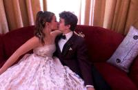 <p>The <em>Stranger Things </em>star looks completely in love at his junior prom with his girlfriend. The two of them posed for pictures together and with friends, according to <a href="https://www.instagram.com/gatenm123/" rel="nofollow noopener" target="_blank" data-ylk="slk:Gaten's Instagram;elm:context_link;itc:0;sec:content-canvas" class="link ">Gaten's Instagram</a>. They also took photos at two different locations, a friend's house and a boardwalk in NJ. </p><p>"Junior prom with my best friends and the most beautiful girlfriend ever," he wrote. </p>