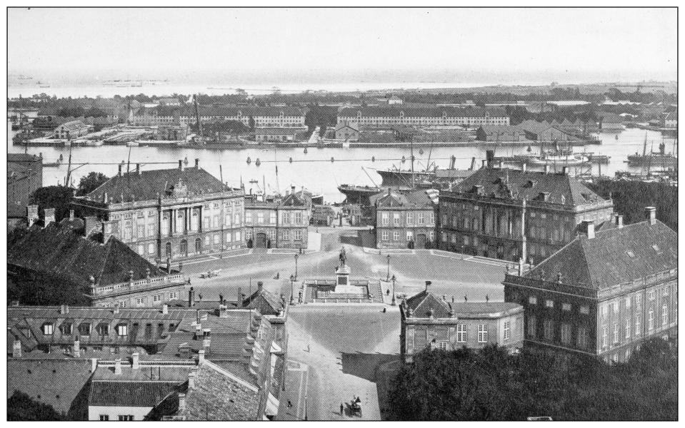 Aerial view of a city