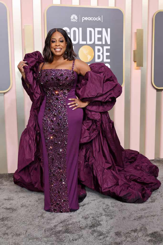 BEVERLY HILLS, CALIFORNIA - JANUARY 10: Niecy Nash attends the 80th Annual Golden Globe Awards at The Beverly Hilton on January 10, 2023 in Beverly Hills, California. (Photo by Amy Sussman/Getty Images)