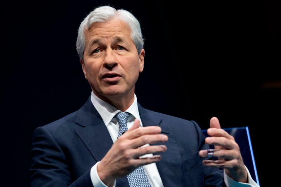 JPMorgan chief executive Jamie Dimon.  (AFP via Getty Images)