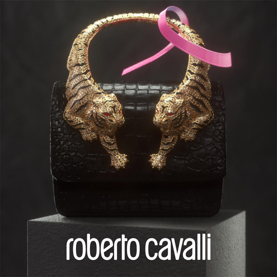 Roberto Cavalli’s Roar Bag.