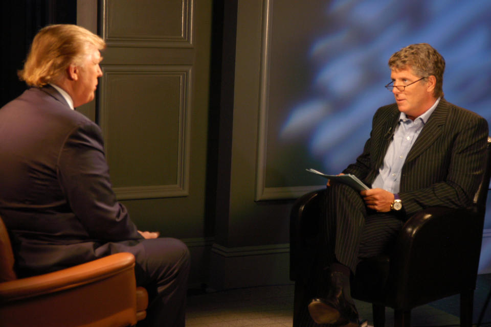 Donald Trump and Donny Deutsch attend "Why We Want You to Be Rich: Two Men-One Message"  by Donald Trump and Robert Kiyosaki in 2006. (Photo: Getty Images)