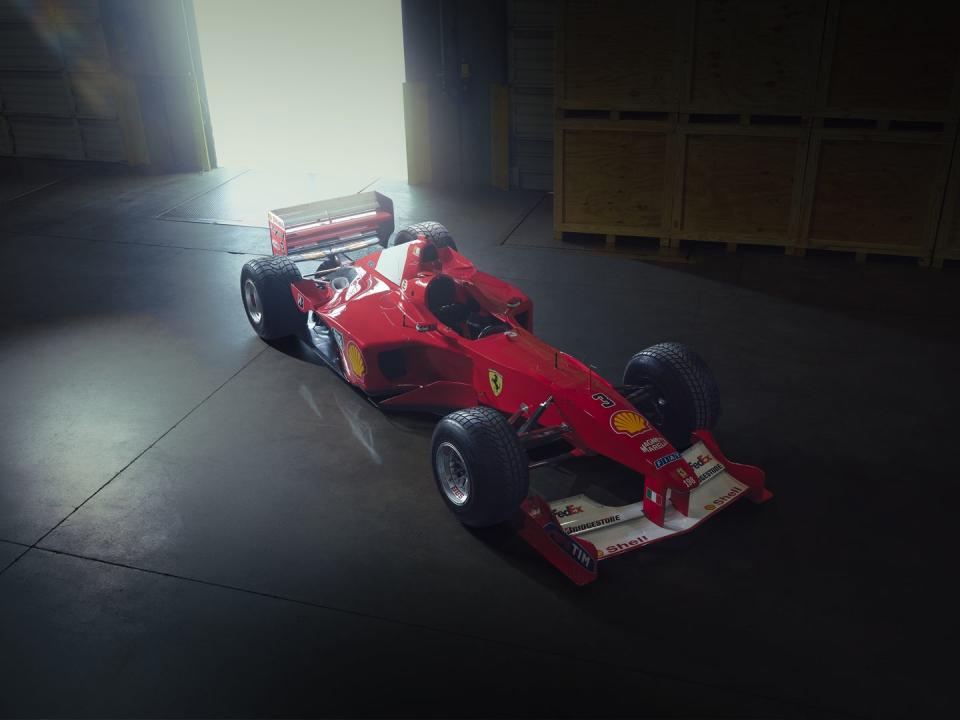 schumacher f2000 up for auction by way of rm sotheby's