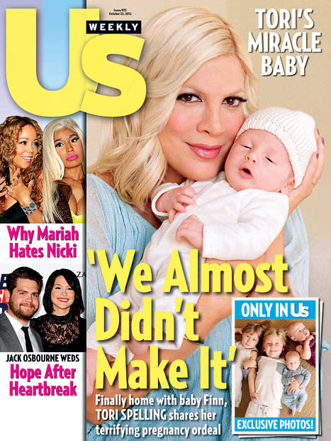 Portada Tori Spelling US Weekly