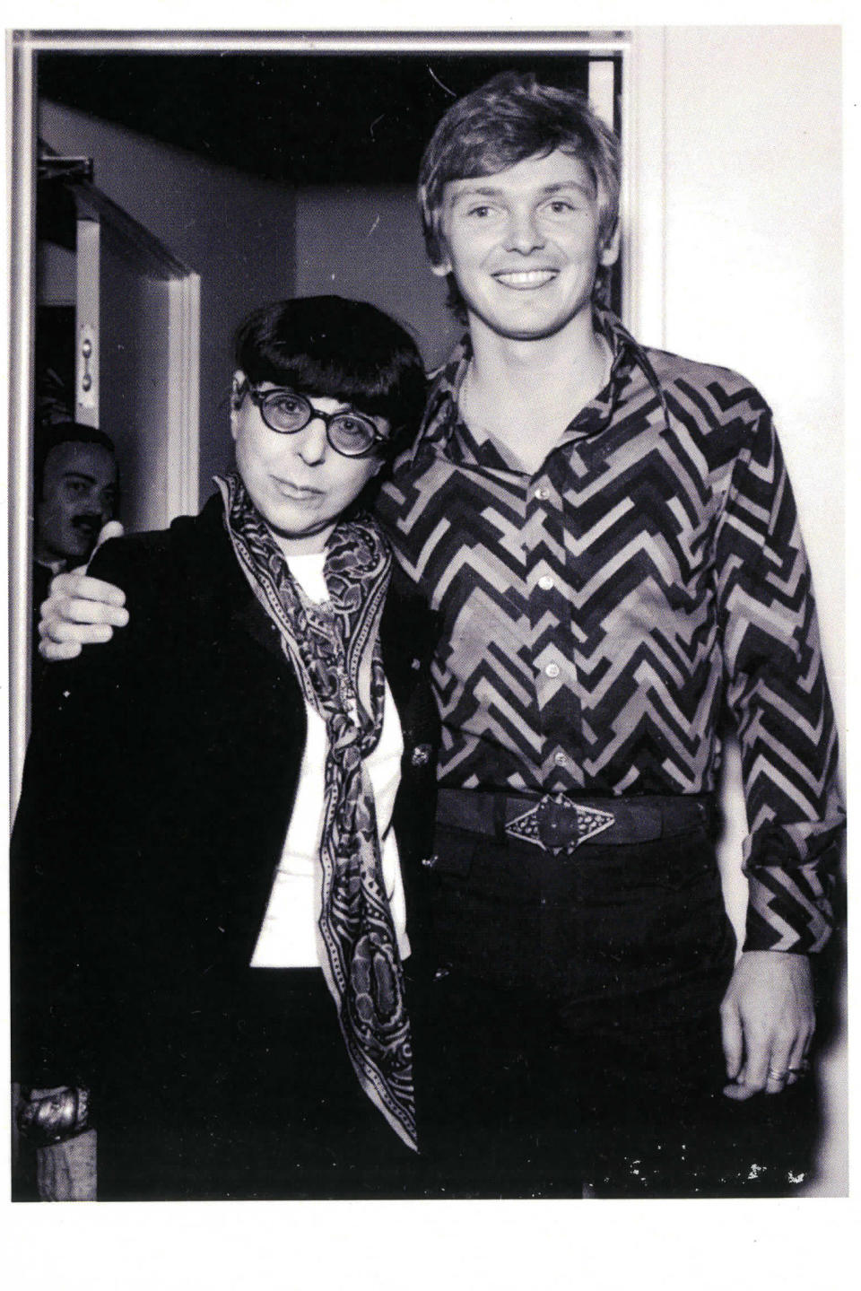 Edith Head and Bob Mackie in 1969. - Credit: Courtesy of Bob Mackie