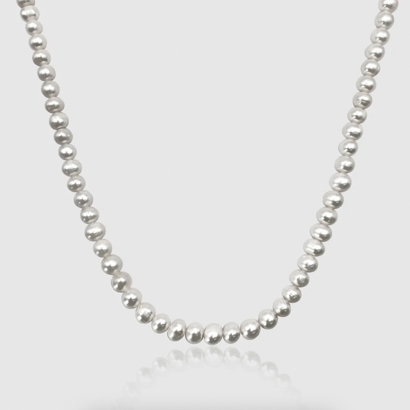 <p><a href="https://go.redirectingat.com?id=74968X1596630&url=https%3A%2F%2Fcraftdlondon.com%2Fproducts%2Frounded-real-pearl-necklace-silver%3Fvariant%3D41955665445035%26currency%3DUSD%26campaign_id%3D19990540488%26ad_id%3D655493308778%26gclid%3DCj0KCQjwn7mwBhCiARIsAGoxjaKEpZXn-fCgbBOUY5fOzEx1nyIMMVHfWOclJLuDUVtD0fSfiHPdQJoaAlbiEALw_wcB%26gad_source%3D1&sref=https%3A%2F%2Fwww.esquire.com%2Fstyle%2Fmens-fashion%2Fa60387057%2Ftimothee-chalamet-necklaces%2F" rel="nofollow noopener" target="_blank" data-ylk="slk:Shop Now;elm:context_link;itc:0;sec:content-canvas" class="link rapid-noclick-resp">Shop Now</a></p><p>Rounded Real Pearl Necklace</p><p>craftdlondon.com</p><p>$99.99</p>