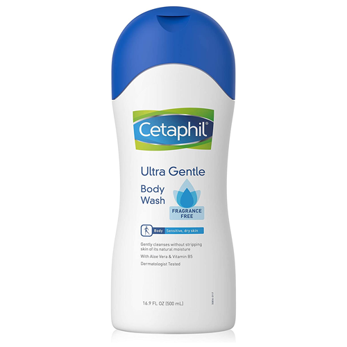 Cetaphil Ultra Gentle Body Wash, fragrance free