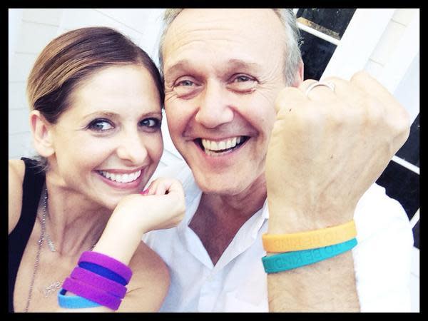 Sarah Michelle Gellar and Anthony Stewart Head (“Buffy the Vampire Slayer”)