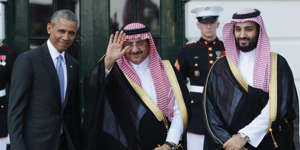 Barack Obama Mohammed bin Nayef Mohammed bin Salman