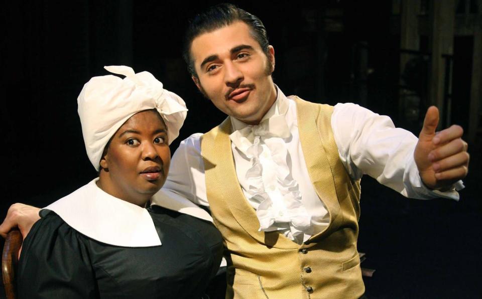 Darius Campbell Danesh in the doomed West End production of Gone with the Wind - Alastair Muir