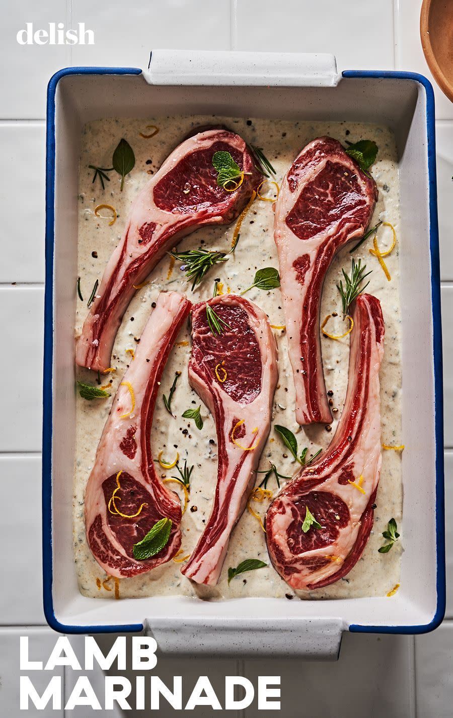 <p>Few types of meat scream “special occasion” like lamb. So whether it's a dainty and <a href="https://www.delish.com/cooking/recipe-ideas/recipes/a52403/garlicky-lamb-chops-recipe/" rel="nofollow noopener" target="_blank" data-ylk="slk:delicious rib chop;elm:context_link;itc:0;sec:content-canvas" class="link ">delicious rib chop</a>, <a href="https://www.delish.com/cooking/recipe-ideas/a26813209/braised-lamb-shank-recipe/" rel="nofollow noopener" target="_blank" data-ylk="slk:a slow-cooked shank;elm:context_link;itc:0;sec:content-canvas" class="link ">a slow-cooked shank</a>, or <a href="https://www.delish.com/cooking/recipe-ideas/recipes/a58700/roast-leg-of-lamb-recipe/" rel="nofollow noopener" target="_blank" data-ylk="slk:a centerpiece-worthy leg of lamb;elm:context_link;itc:0;sec:content-canvas" class="link ">a centerpiece-worthy leg of lamb</a>, this marinade will make it even more special. To get the most irresistible flavor possible, we blended tangy Greek yogurt, olive oil, earthy herbs and spices, and a few cloves of grated garlic for a spicy punch.</p><p>Get the Lamb Marinade recipe<strong> <a href="https://www.delish.com/cooking/recipe-ideas/a39428130/lamb-marinade-recipe/" rel="nofollow noopener" target="_blank" data-ylk="slk:from Delish;elm:context_link;itc:0;sec:content-canvas" class="link ">from Delish</a></strong>.</p>