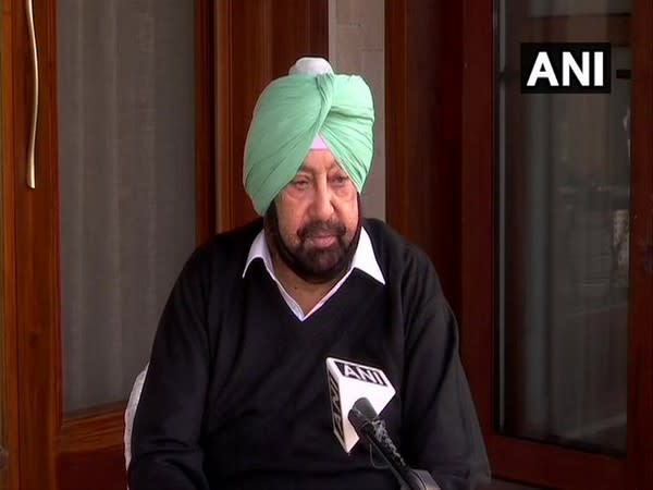 Punjab Chief Minister Amarinder Singh (File Photo/ANI)