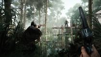 Mit "Hunt: Showdown" präsentiert der deutsche "Crysis"-Entwickler Crytek seinen Beitrag zum grassierenden Multiplayer- und eSports-Virus. Die bedrückend schönen Mehrspieler-Arenen erinnern dezent an die Horror-Welten von Lovecraft und werden vor allem mit archaischem Schießgerät beackert. PC-Schützen legen die Muskete schon länger an, ab dem 18. Februar sind PS4-Duellanten an der Reihe.