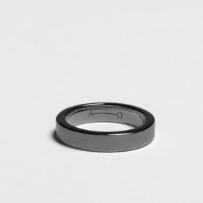 5MM ring in ruthenium, £130, Alex Orso