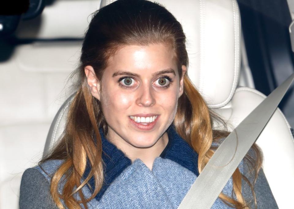 Princess Beatrice arrives at Queen's Christmas lunch | Max Mumby/Indigo/Getty Images