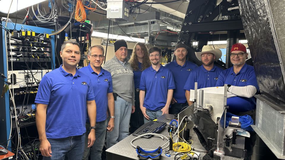 The DSOC ground laser transmitter operators were on site at the Optical Communications Telescope Laboratory at JPL's Table Mountain Facility near Wrightwood, California, for the first experiment. - NASA/JPL-Caltech