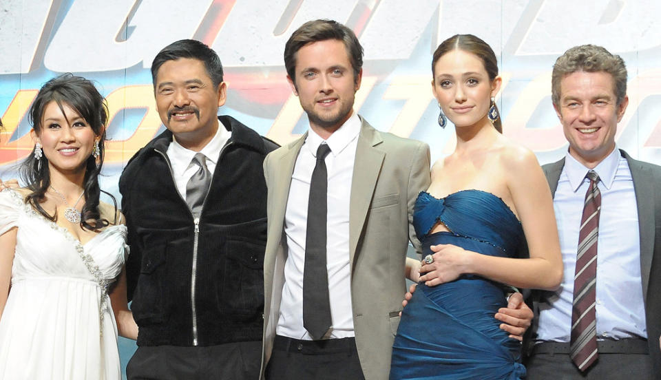 Dragonball Evolution Tokyo premiere 2009 Eriko Tamura Chow Yun Fat Justin Chatwin Emmy Rossum James Marsters