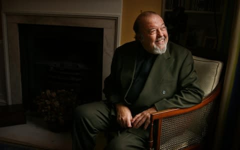 Sir Peter Hall photographed for The Telegraph in 2004 - Credit: Abbie Trayler-Smith