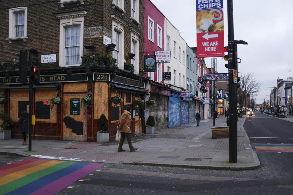 Lockdowns in 2020 impacted footfall significantly, according to latest data. Photo: Alberto Pezzali/AP