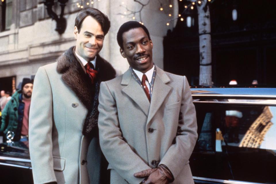 TRADING PLACES, Dan Aykroyd, Eddie Murphy, 1983