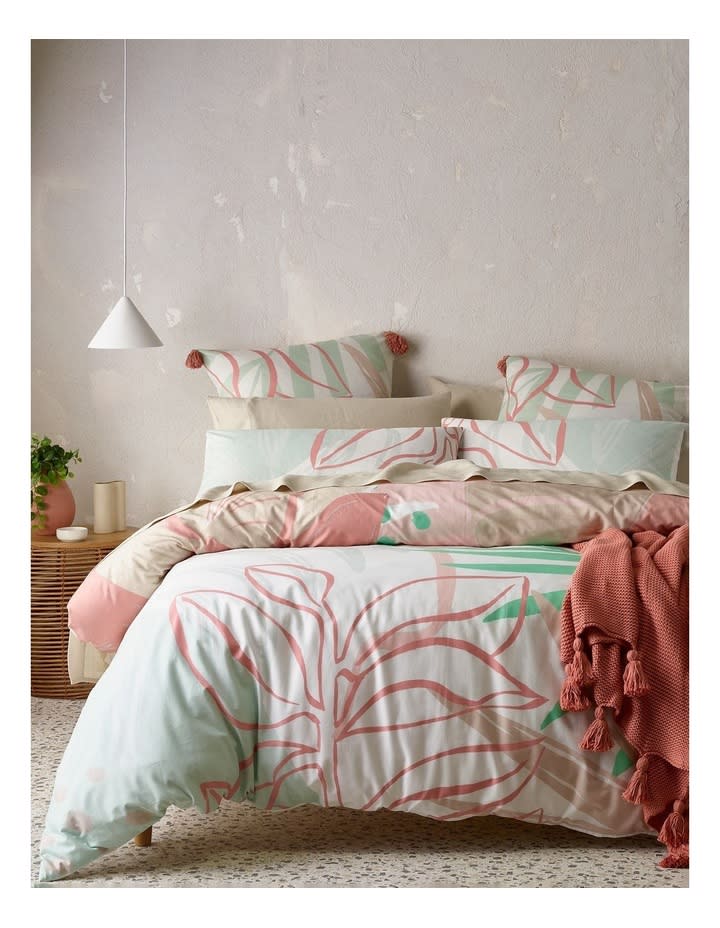 Vue Amira Cotton Quilt Cover Set. photo: myer