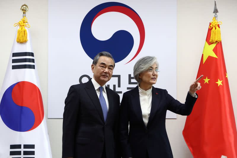 Chinese Foreign Minister Wang Yi visits Seoul