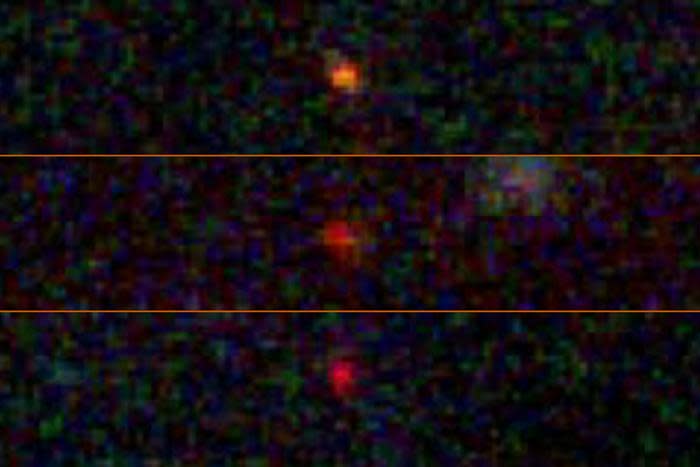 Could these three objects be 'dark stars' (NASA/ESA)