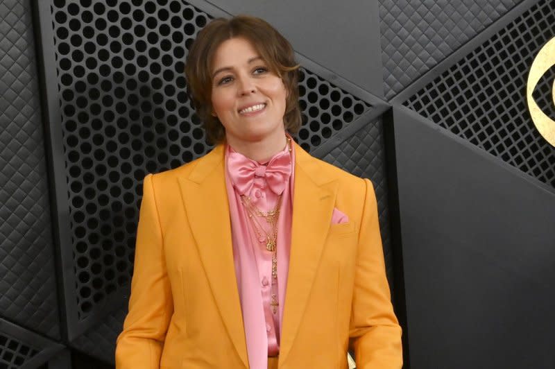 Brandi Carlile attends the Grammy Awards in February. File Photo by Jim Ruymen/UPI