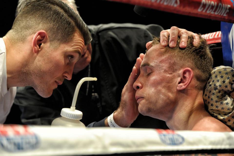 Carl Frampton was the first fighter that McGuigan worked with (Getty Images)