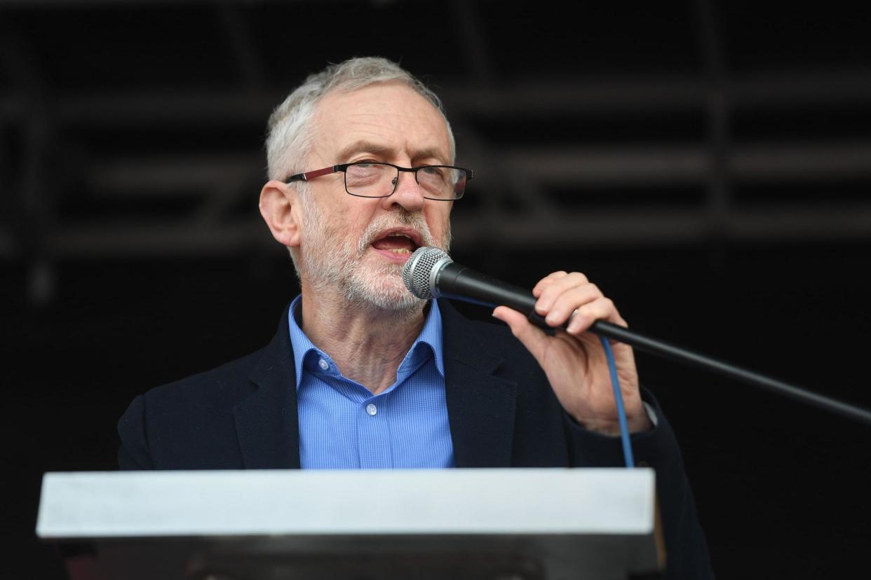 <p>Former Labour leader Jeremy Corbyn </p> (PA)