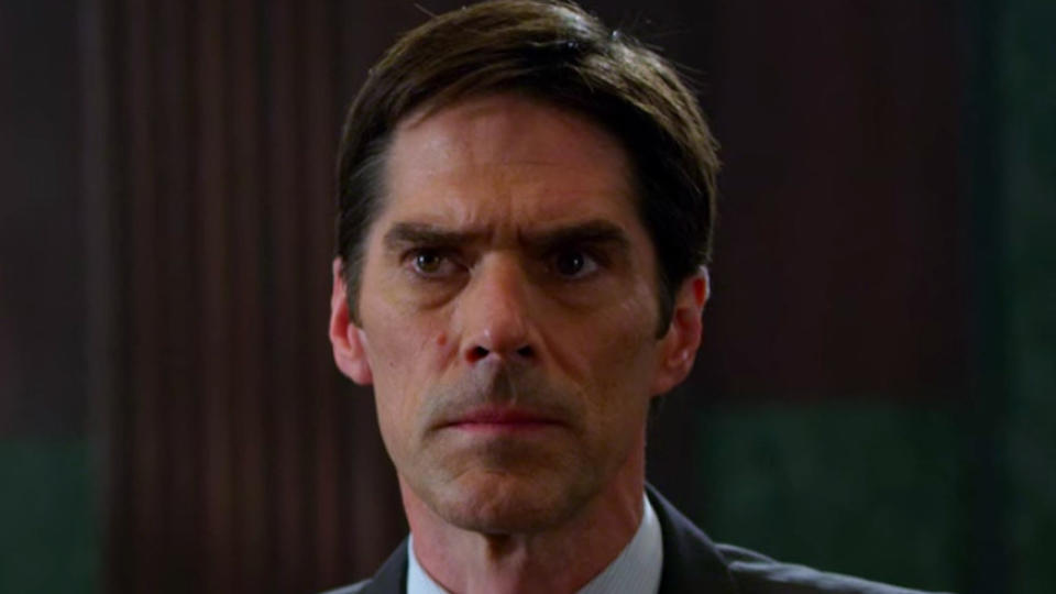 close up of Hotch