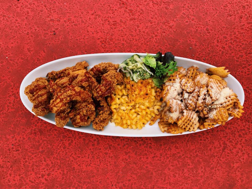 Fork & Hen, at 2801 N. Tamiami Trail in Sarasota, serves Southern comfort staples such as fried chicken and mac-and-cheese, as well as other cuisines.