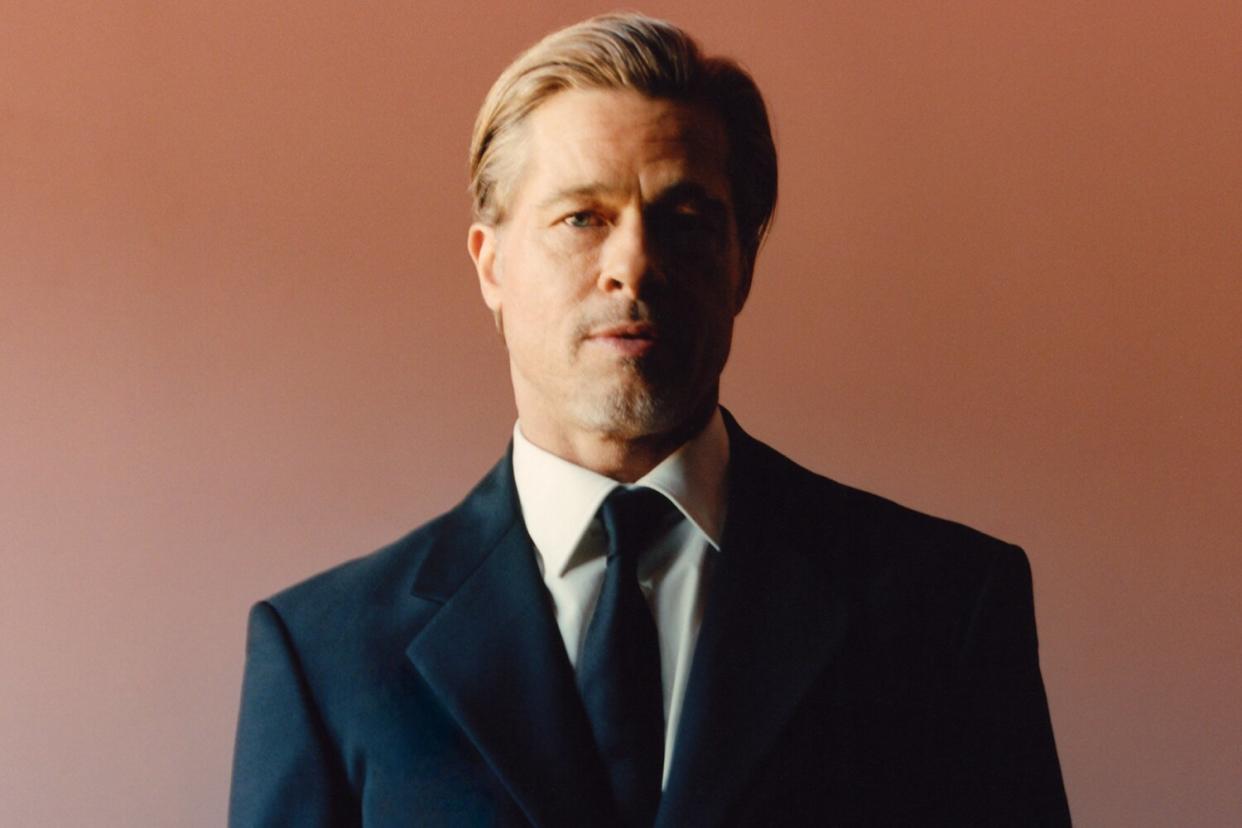 Brad Pitt W Magazine