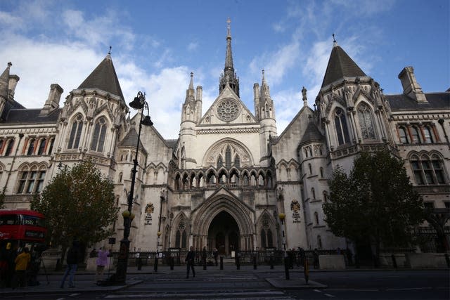 The High Court in London 