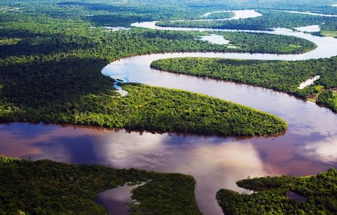 Nanay River, Peru, tributary of the Amazon - Credit: Getty