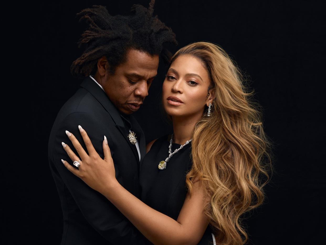 Beyoncé and JAY-Z for the Tiffany &amp; Co. fall 2021 ABOUT LOVE campaign