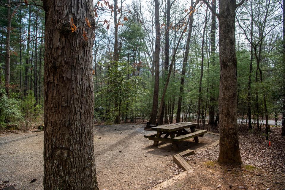 There were about 2,000 camping visitors in 2022 to the Lake Powhatan campground.