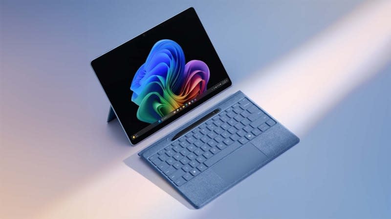 Microsoft is the latest tech giant to make its pitch for being the leading AI company in 2024, unveiling new PCs built around its Copilot AI assistant. Ahead of the firm's developer conference, which begins on Tuesday, the company has announced its Copilot+PC range, consisting of a Surface Laptop and Surface Pro tablet, which it says are the "fastest, most intelligent Windows PC ever built". Microsoft/PA Media/dpa