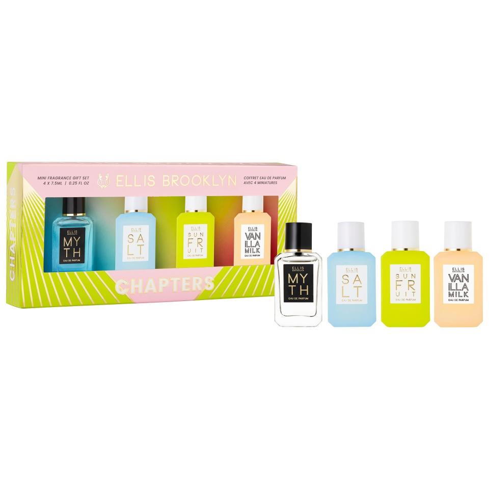 <p><a href="https://go.redirectingat.com?id=74968X1596630&url=https%3A%2F%2Fwww.sephora.com%2Fproduct%2Fmini-chapters-perfume-coffret-set-P505549&sref=https%3A%2F%2Fwww.bestproducts.com%2Fbeauty%2Fg183%2Fperfume-gift-sets-for-her%2F" rel="nofollow noopener" target="_blank" data-ylk="slk:Shop Now;elm:context_link;itc:0;sec:content-canvas" class="link ">Shop Now</a></p><p>Mini CHAPTERS Perfume Coffret Set</p><p>sephora.com</p><p>$59.00</p>