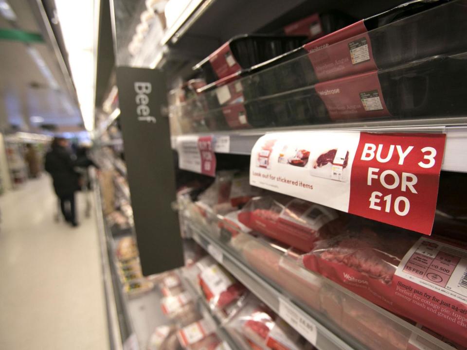 MAP packaging keeps meat looking ruby-red, as if it were newly cut (Rex) (Rex Features)