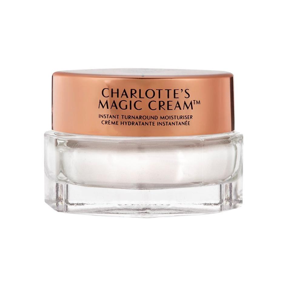 <p><a href="https://go.redirectingat.com?id=74968X1596630&url=https%3A%2F%2Fwww.charlottetilbury.com%2Fus%2Fproduct%2Fcharlottes-magic-cream-30ml&sref=https%3A%2F%2Fwww.elle.com%2Fbeauty%2Fmakeup-skin-care%2Fa60375020%2Fmichaela-jae-rodriguez-charlotte-tilbury-plumpgasm-interview%2F" rel="nofollow noopener" target="_blank" data-ylk="slk:Shop Now;elm:context_link;itc:0;sec:content-canvas" class="link ">Shop Now</a></p><p>Charlotte’s Magic Cream</p><p>us.charlottetilbury.com</p><p>$145.00</p>