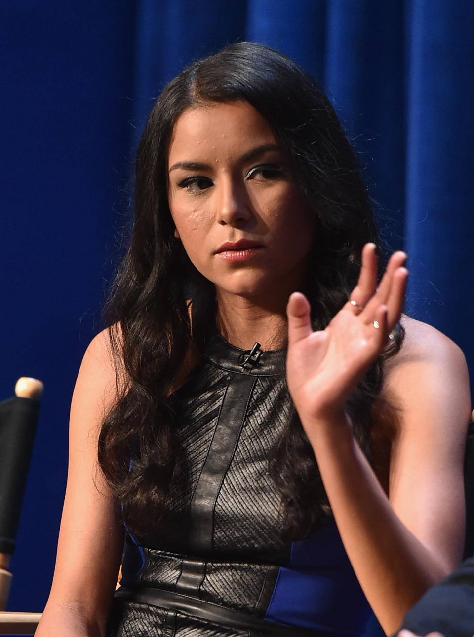 Actress Emily Rios attends The Paley Center For Media Presents FX's "The Bridge"