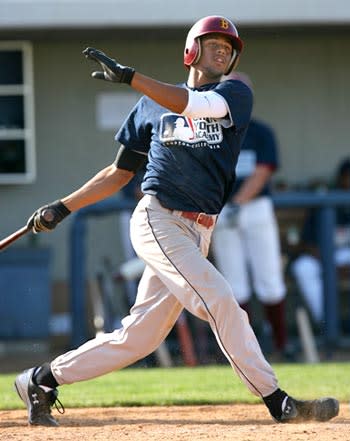 Hicks' love of baseball swayed his dad