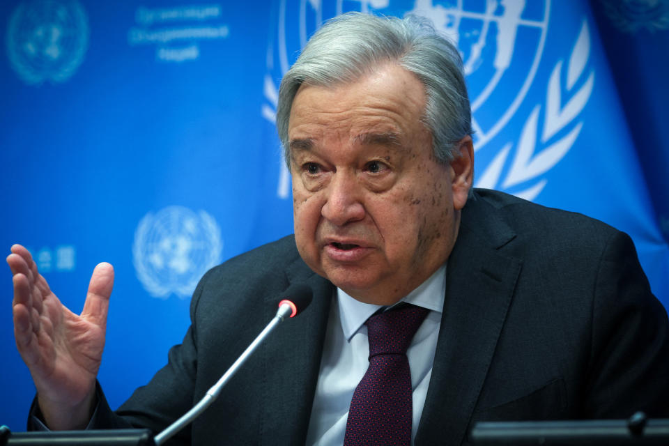 António Guterres. (Bild: REUTERS/Mike Segar/File Photo)