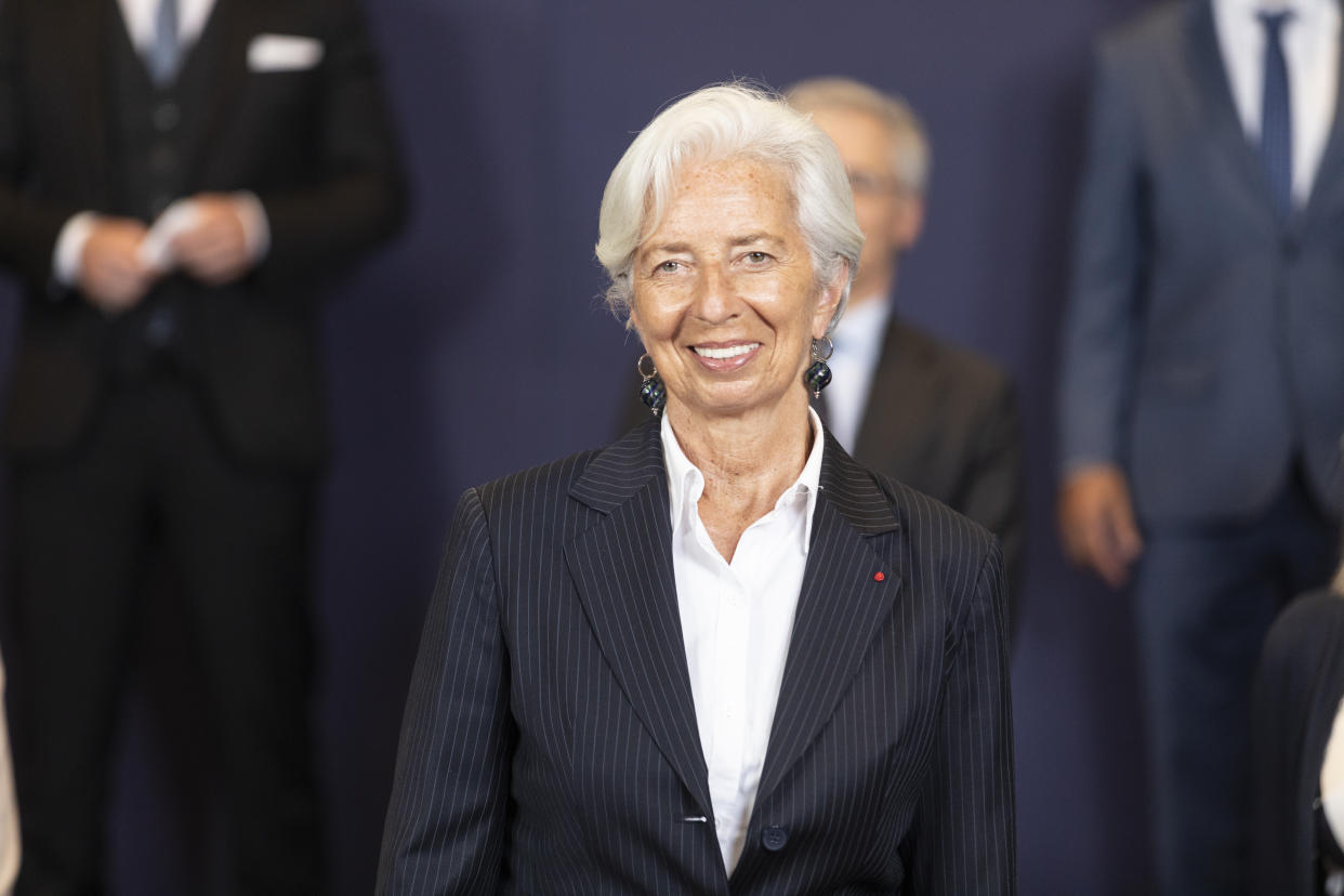 President of the European Central Bank Christine Lagarde in Brussels, Belgium. Photo: Thierry Monasse/Getty Images