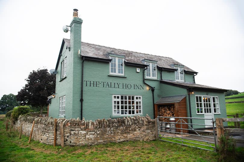 The award-winning Tally Ho Inn in Shropshire