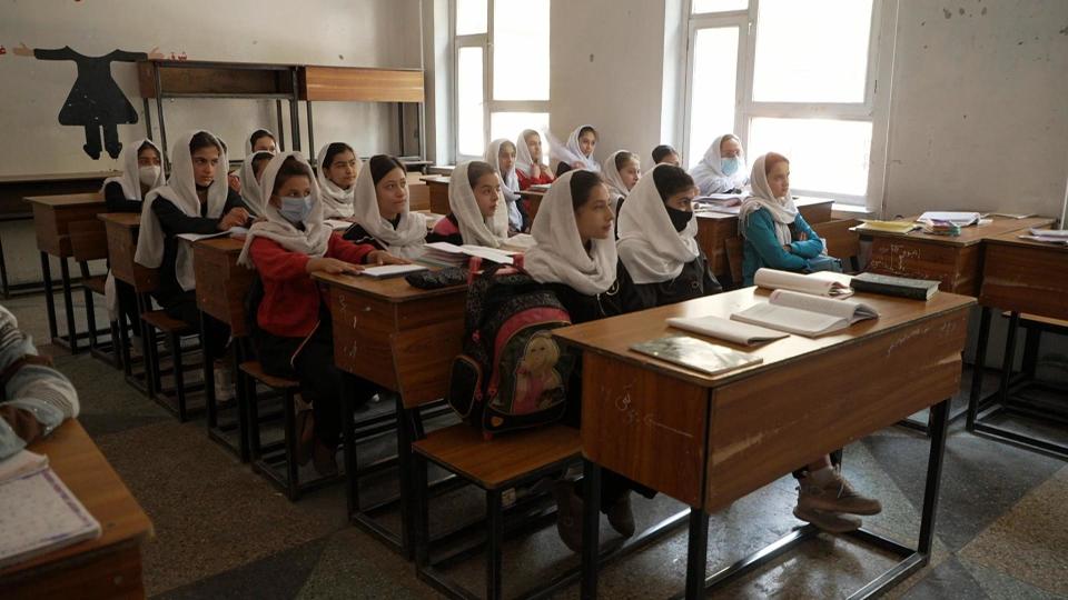 After the Taliban takeover in Afghanistan, education has only been accessible to girls under the age of 12. / Credit: CBS News